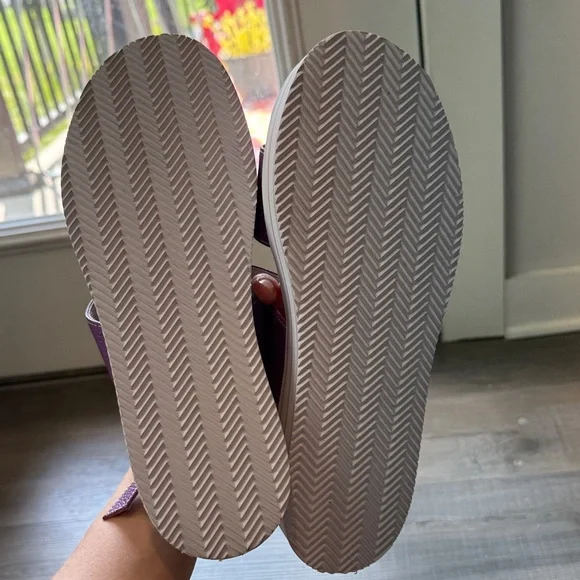 Purple and Pink Platform Sandals - Picture 5 of 5